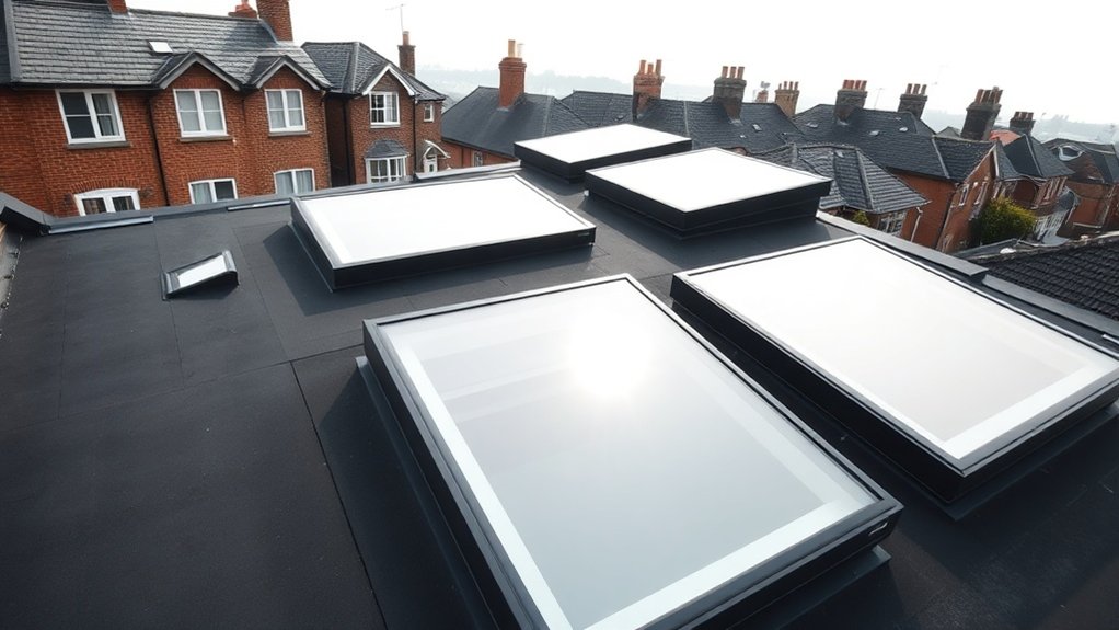 Flat Roof Skylights Thamesmead