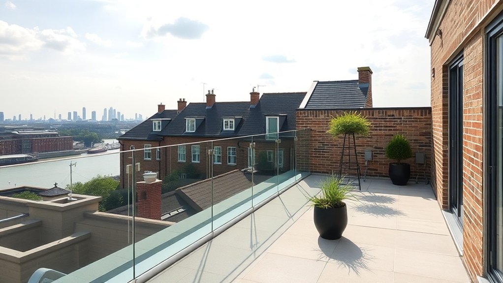 Frameless Glass Balustrades Thamesmead