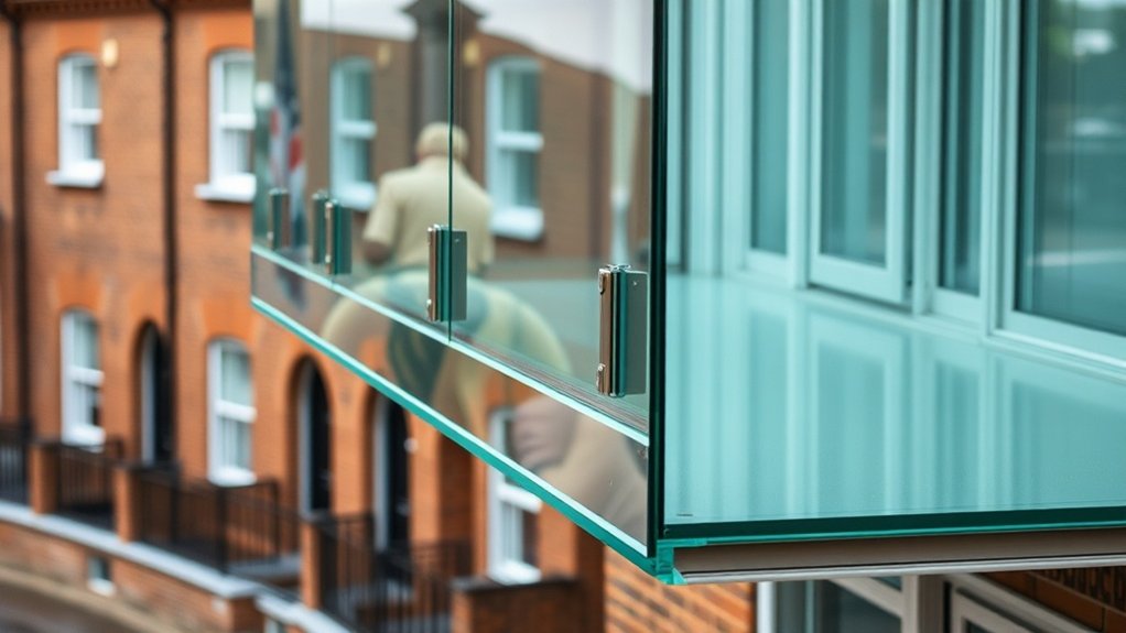 Glass Balcony Installation Thamesmead