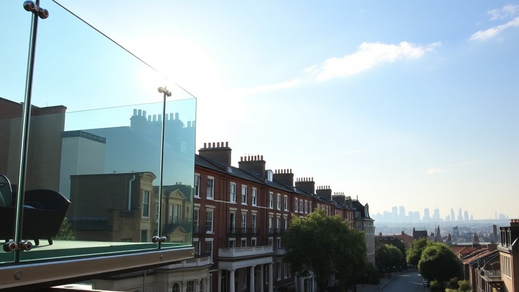 Glass Balustrades & Balconies Thamesmead
