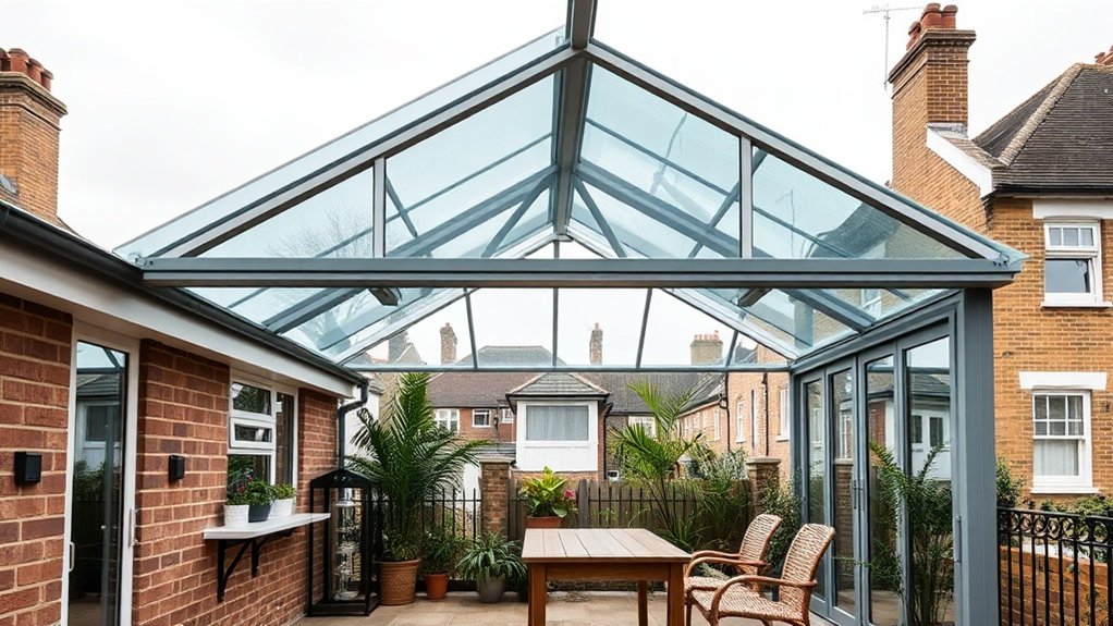 Lean-To Glazing Thamesmead