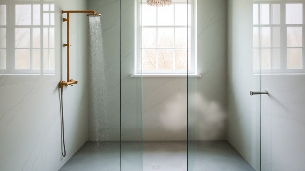 Wet Room Glass Panels Thamesmead
